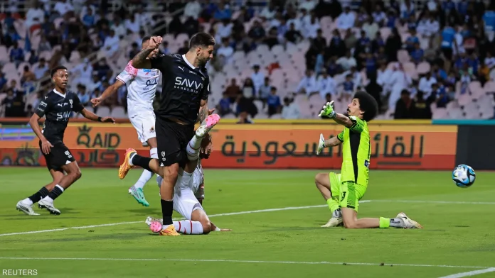 مباراة الهلال والوحدة